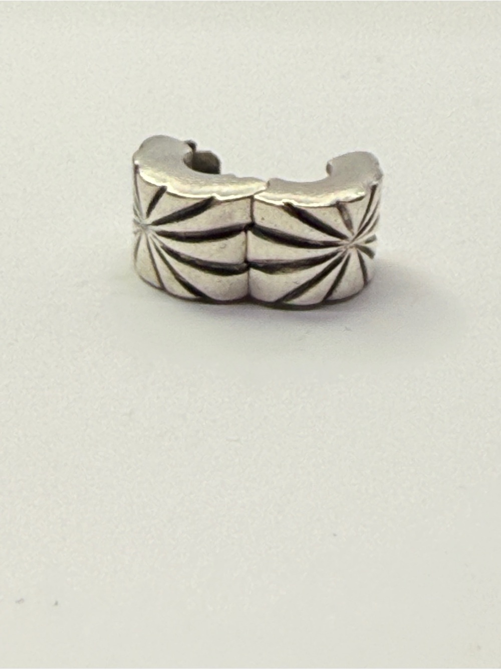 Retired Pandora Sunburst Clip Charm 925 Sterling Silver 790210